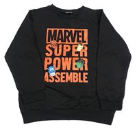 Černá mikina s Avengers LC Waikiki