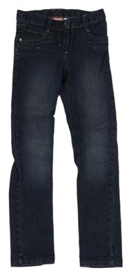 Tmavomodré skinny rifle Pepperts