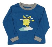 Petrolejové tričko s mývalem Kuniboo