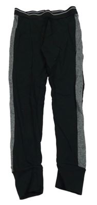 Černo-melírované spodní kalhoty C&A