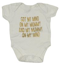 Biele body s nápisom