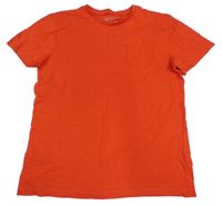 Červené tričko s vreckom Next