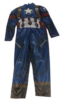Kostým - Tmavomodrý overal - Capitan America Disney