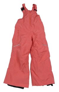 Lososové šusťákové laclové oteplovačky Lupilu