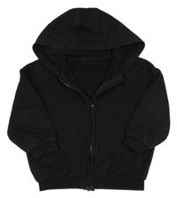 Čierna prepínaci mikina s kapucňou George