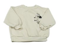 Smotanová mikina s Minnie Zara