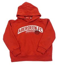 Červená futbalová mikina s kapucí - Aberdeen FC