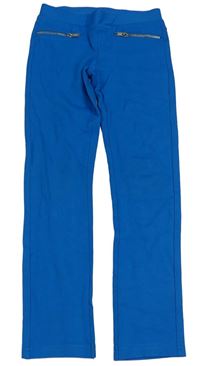 Modré tregíny se zipy H&M