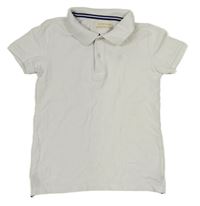 Bílé polo tričko Zara