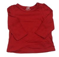 Červené triko H&M