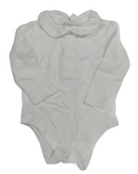 Biele body s golierikom Matalan