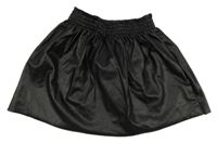 Čierna koženková sukňa H&M