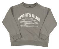 Sivá mikina s nápismi F&F