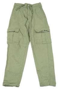 Světlezelené cargo skinny rifle Dunnes Stores 