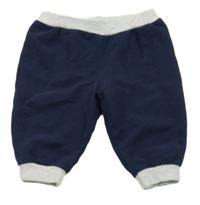 Tmavomodro-sivé tepláky C&A