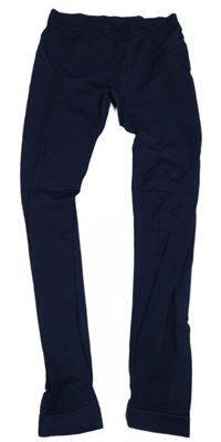 Tmavomodré funkčné nohavice Pocopiano