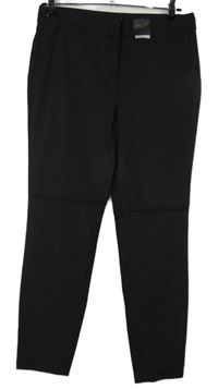 Nové - Dámské černé slim kalhoty F&F