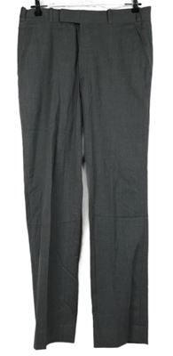 Pánské šedé společenské kalhoty Raymond 