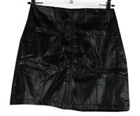 Dámska čierna potiahnuté á minisukňa Shein