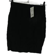 Nové - Dámska čierna elastická sukňa New Look