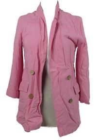 Dámsky ružový sakový cardigán Stradivarius