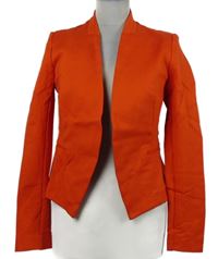 Dámský červený sakový cardigán 