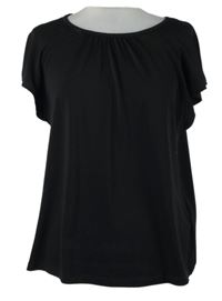 Dámske čierne tričko H&M