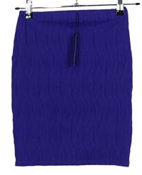 Dámska fialová vzorovaná sukňa Boohoo