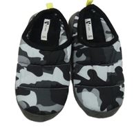 Sivé army papučky V by Very vel.35