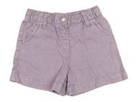Fialové riflové kraťasy Nutmeg