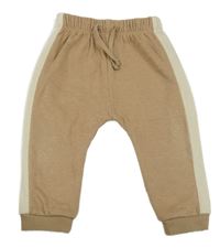 Hnědo-béžové tepláky Matalan