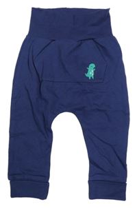 Tmavomodré tepláky s dinem Mothercare