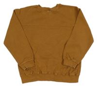 Hnedá rebrovaná mikina Little kids