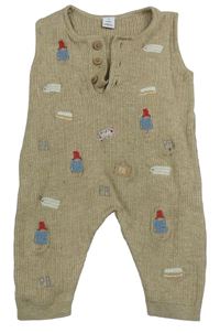 Béžový pletený overal s Paddingtonem M&S
