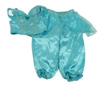 Kostým - 2set - Světlemodrý crop top se srdcem + kalhoty - Yasmína Disney