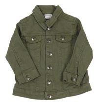 Khaki rifľová bunda F&F