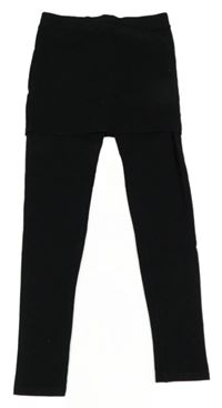 Čierne legíny so sukní