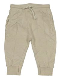 Světlebéžové tepláky Zara