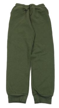 Khaki prošívané tepláky Primark