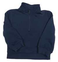 Tmavomodrá mikina Primark