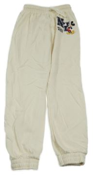 Bílé tepláky s Mickeym H&M