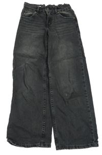Šedé wide leg rifle s hvězdami Zara