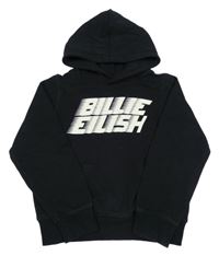 Černá mikina Billie Eillish s kapucňou H&M