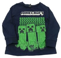 Tmavomdoré tričko s Minecraft M&Co
