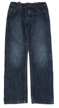 Tmavomodré straight rifle Denim Co.