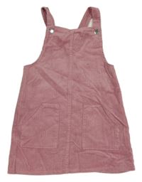 Ružové menšestrové šaty PRIMARK