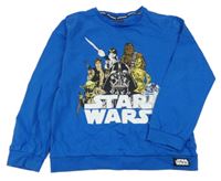 Cobaltově modrá mikina se Star Wars character