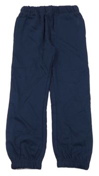 Tmavomodré teplé tepláky Kids