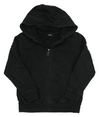 Čierna prepínaci mikina s kapucňou Next