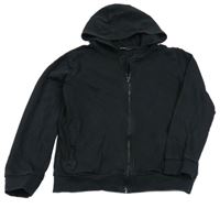 Čierna prepínaci mikina s kapucňou George